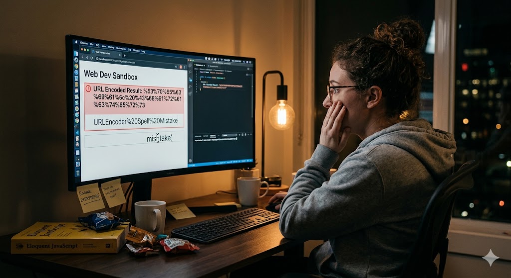 url encoder spellmistake