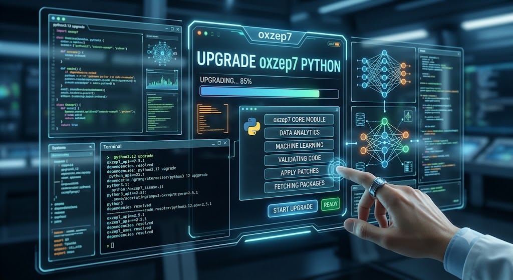 Upgrade Oxzep7 Python